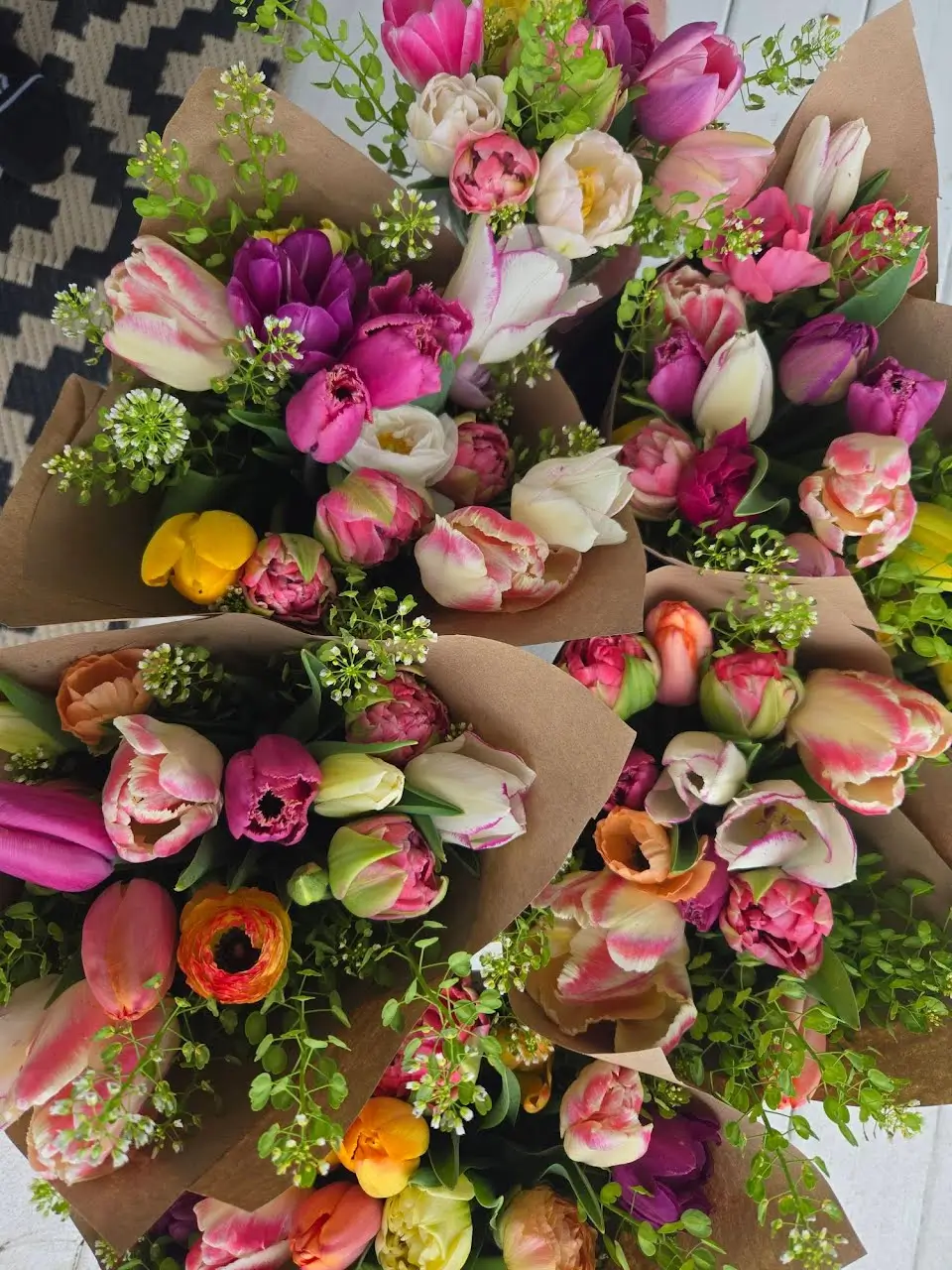 Mother's Day Premium Wrapped Bouquet, May 10th