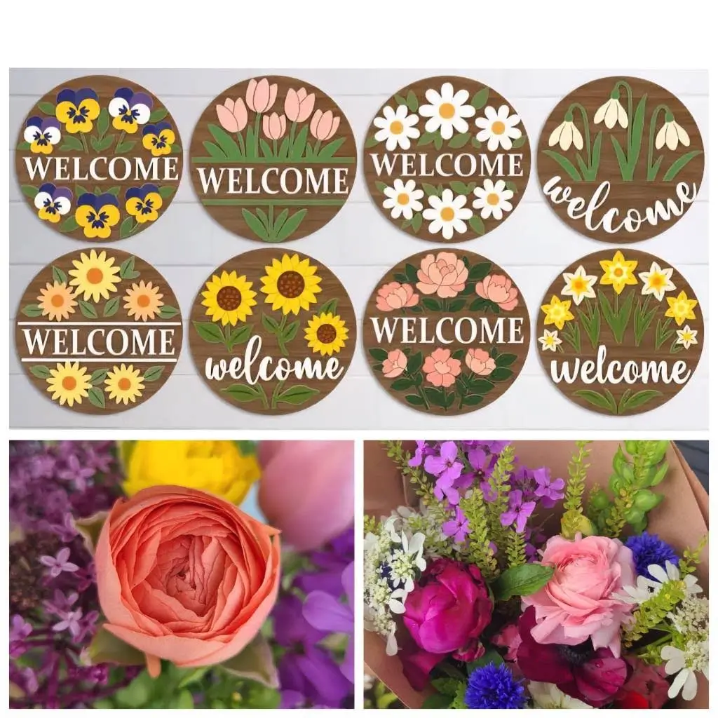 Welcome Sign Painting and Spring Bouquet, May 9th @ 6:00 PM